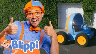 Hop In! Blippi's Epic Test Drive in the BlippiMobile! | Blippi FULL EPISODE |  Cartoons & Toys