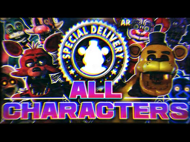 FNAF AR all skins and characters - online puzzle
