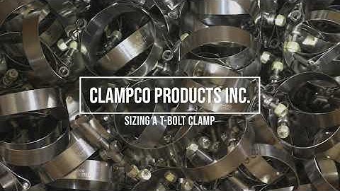 Proper T-Bolt Clamp Sizing