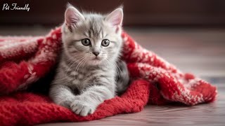 Beautiful Music To Soothe And Relax Cat 🐱 Sleep Music With Cat Purring Sound ~ FALL INTO DEEP SLEEP by Pet Friendly 1,142 views 1 month ago 24 hours