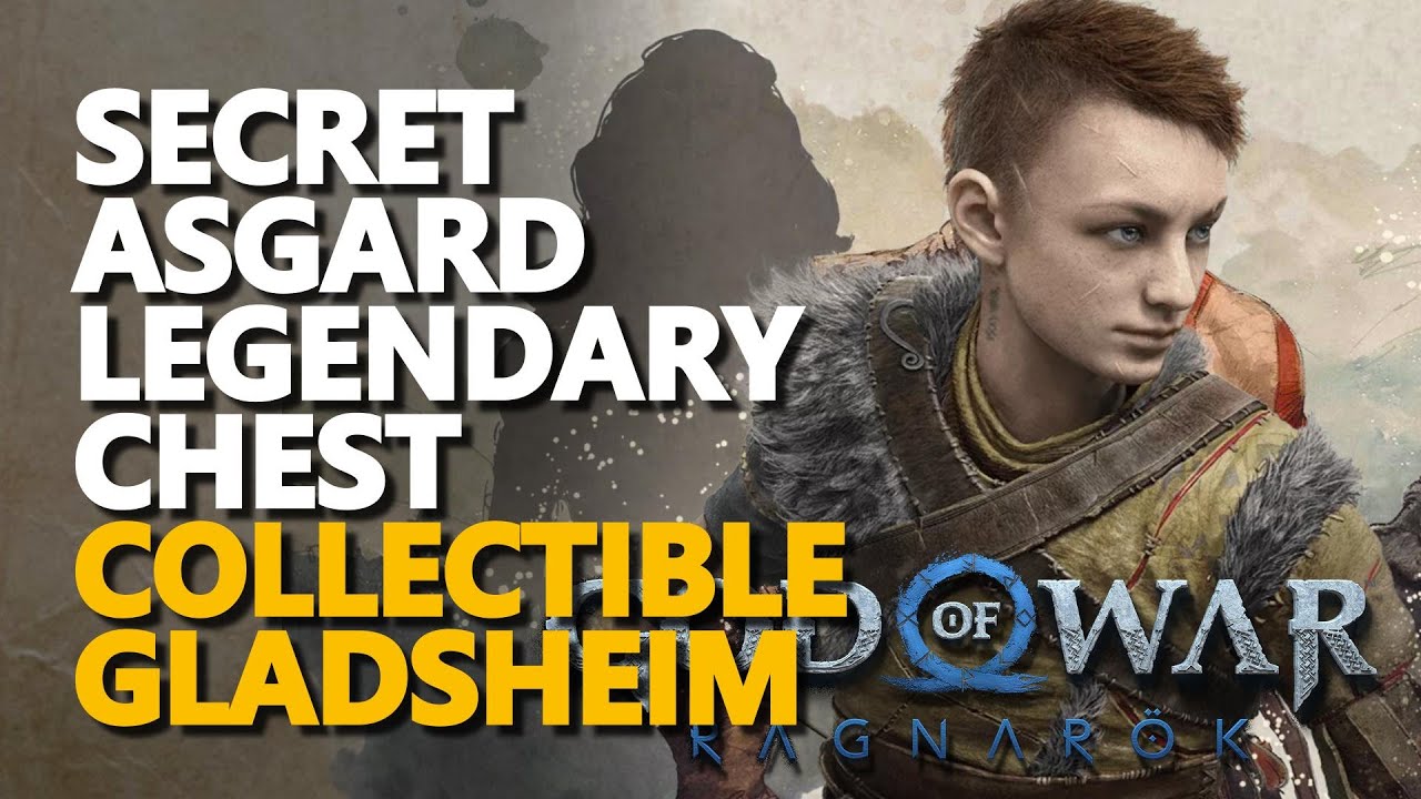 Secret Asgard Legendary Chest Collectible Gladsheim God Of War Ragnarok