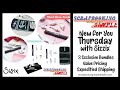 New for YOU Thursday Featuring Sizzix!  Refresh your stash for 2024  Exclusive bundles Value Pricing