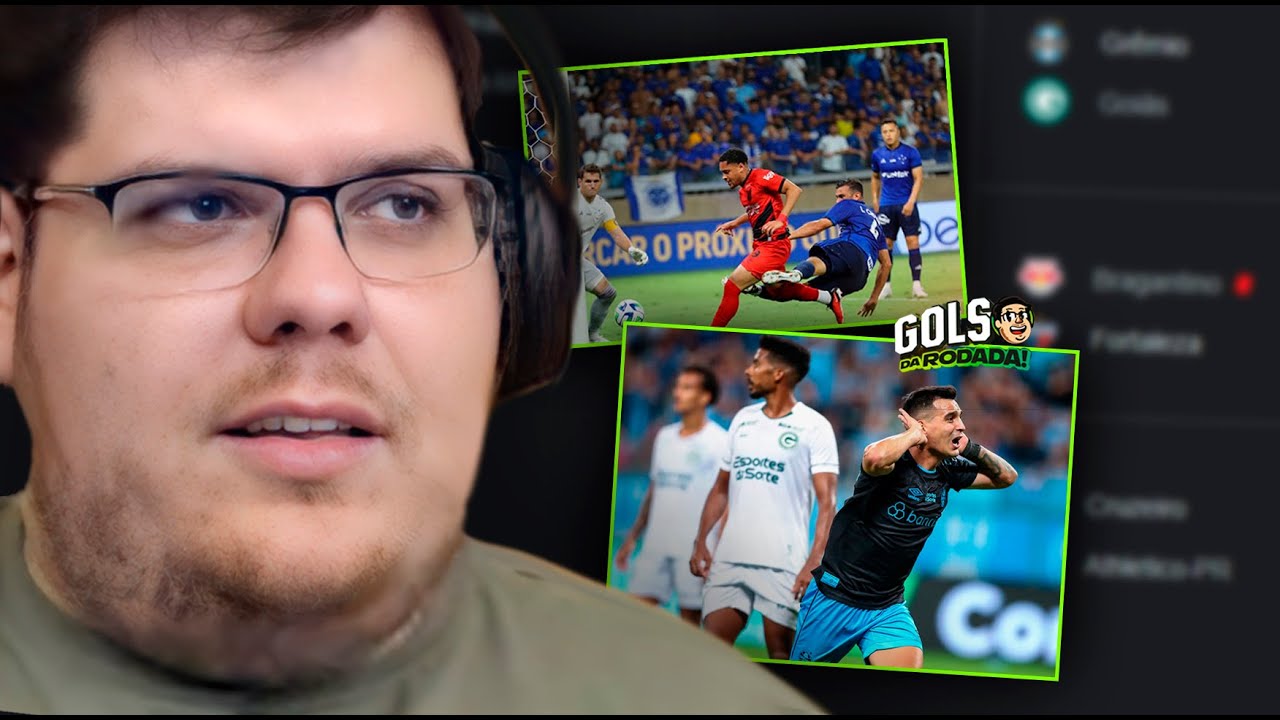 CASIMIRO REAGE: GOLS DA RODADA 36 (30/11) - BRASILEIRÃO 2023 | Cortes do Casimito