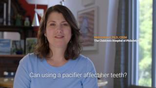 Can using a pacifier affect her teeth? - Dr. Melisa Moore