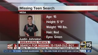 Police searching for missing boy in Mesa