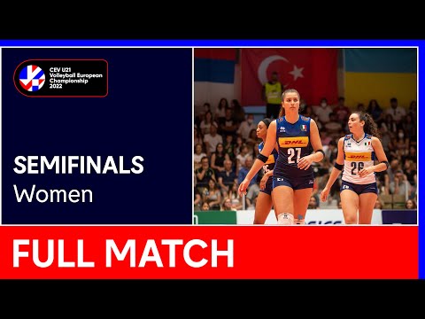 Full Match | Italy vs. Türkiye - CEV U21 Volleyball European Championship 2022