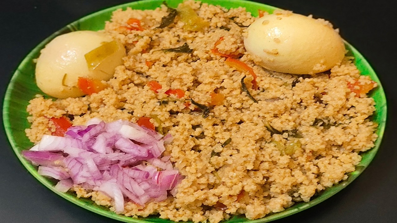 మిల్లెట్స్ తో (కొర్రలతో ) ఎగ్ బిర్యాని | egg biryani with millets | korra biryani
