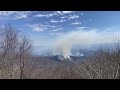 Forest Service prescribed burn near Blowing Rock