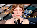12 Holy Grail Eye Brushes - My Favourite and Most Used Eye Makeup Brushes 🖌 Katemas Day 4