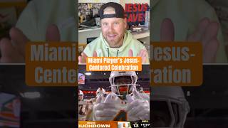 Miami’s Mark Fletcher Jr. Celebrates National Championship TD Saying “Jesus Loves You” in ASL @jonroot