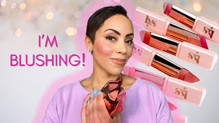 LYS Blush Sticks | ALL SHADES! | Swatches and Try-on Demo!