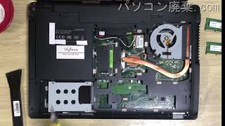Thirdwave Diginnos Note Critea【DX4 FHD】の分解方法（Disassembly