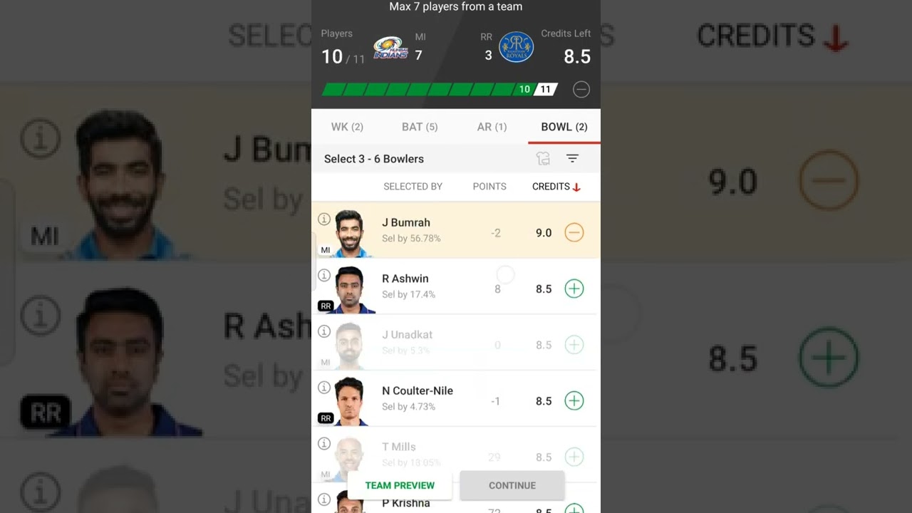 MI vs RR Dream11 Prediction | MI vs RR Dream11 Team | MI vs RR 9th Match 
