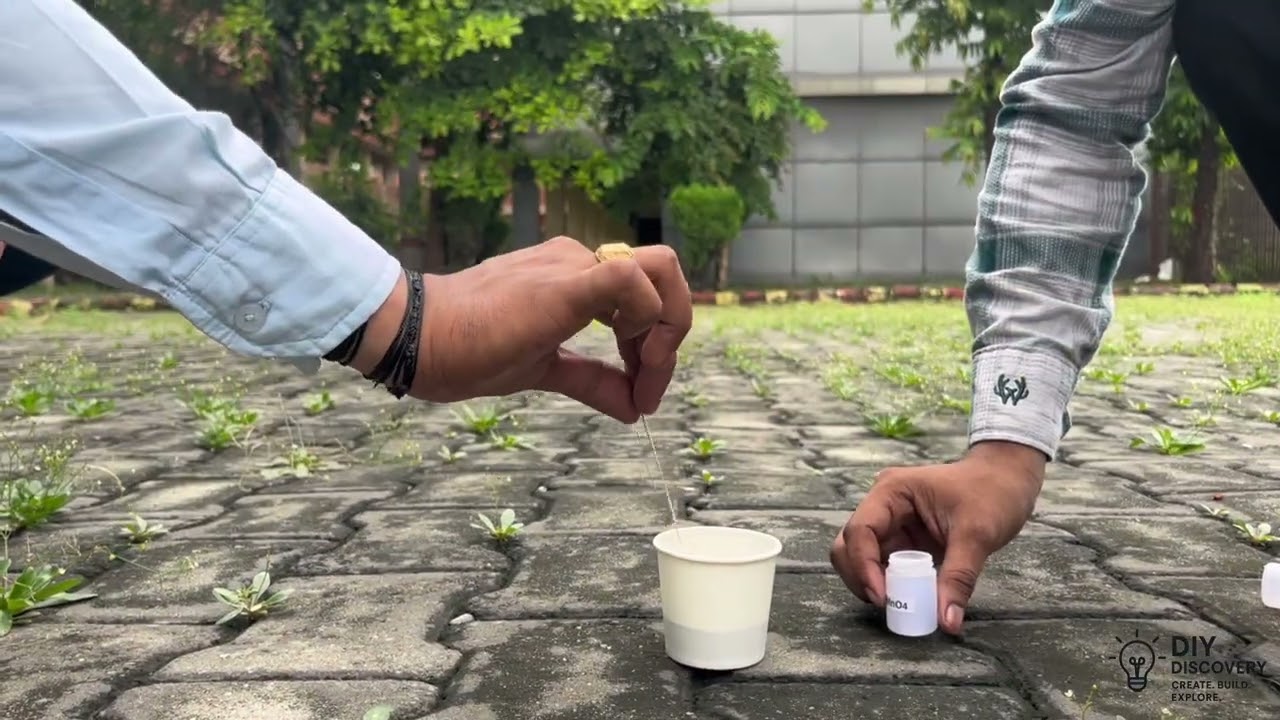 Potassium Permanganate + Glycerin = 🔥🔥 Bina matchbox ke aag ka dhamaka!