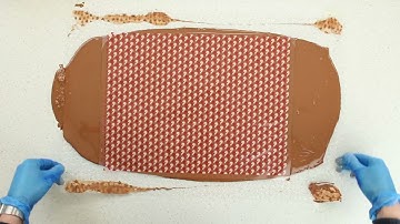 How to Use Texture Sheets and Transfer Sheets to Make Chocolate Shards