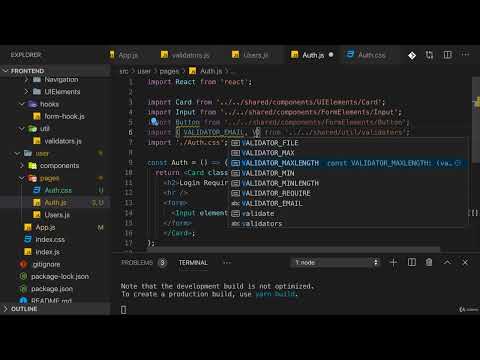 30. Adding an Auth Page & Login Form #mernstack #programmer #code #instagram #gaming #ethicalhacking