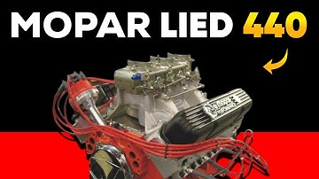 The Shocking Truth Behind Chrysler Mopar 440 Magnum Engine!