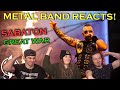 Metal Band Reacts! | Sabaton - Great War (LIVE!)