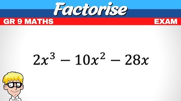 Exam Factorise Grade 9