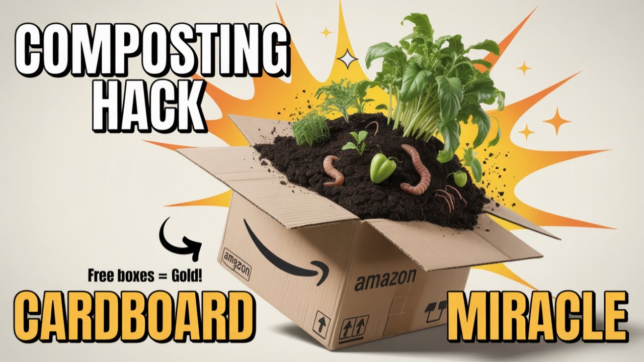 Why I Never Buy Compost Anymore (This Cardboard Secret Changed Everything)