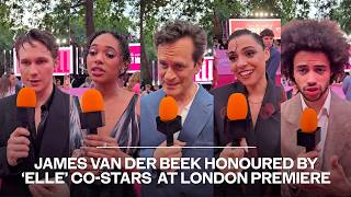 James Van Der Beek’s Elle co-stars pay touching tribute at London premiere