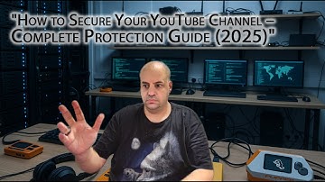 "How to Secure Your YouTube Channel – Complete Protection Guide (2025)"