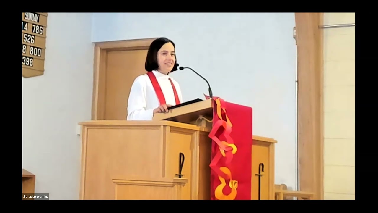 Gospel and sermon for May 19, 2024.