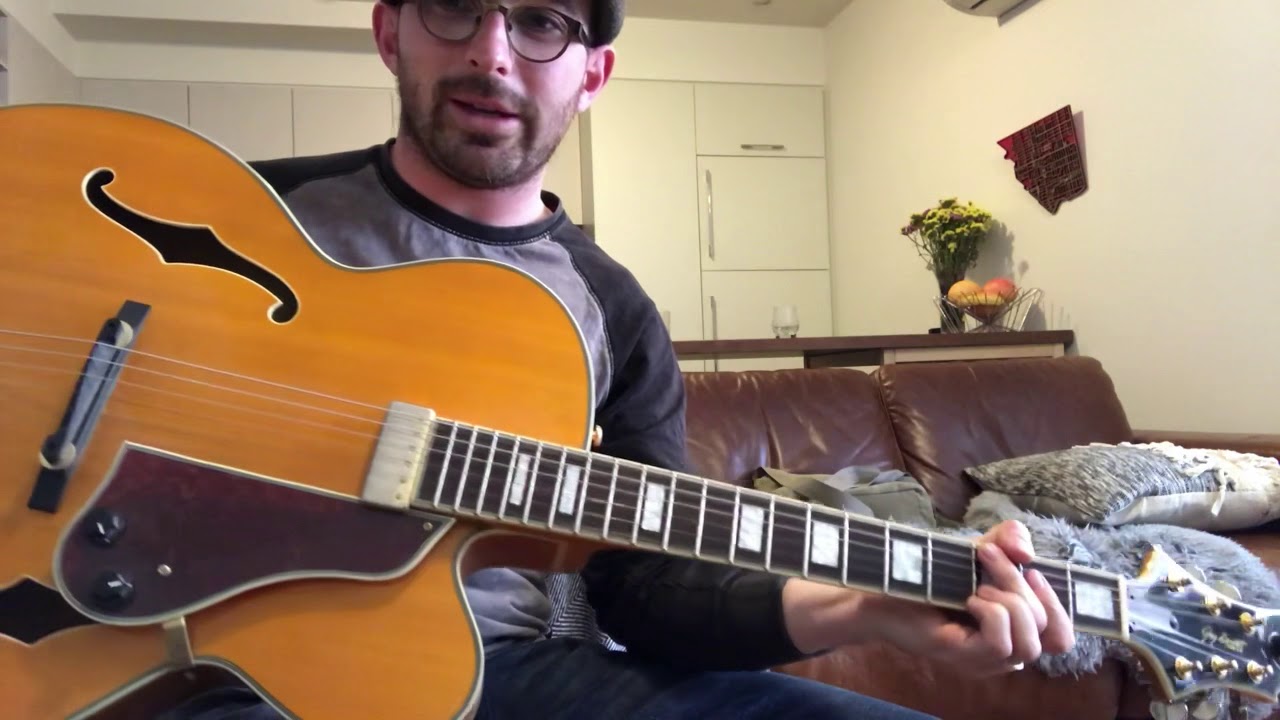 Sunny Side Of The Street Guitar Chord Lesson Youtube