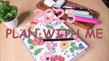2023 Plan With Me || The Ink Bucket Planner