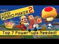 Top 7 Power-ups WE NEED in Super Mario Maker 2
