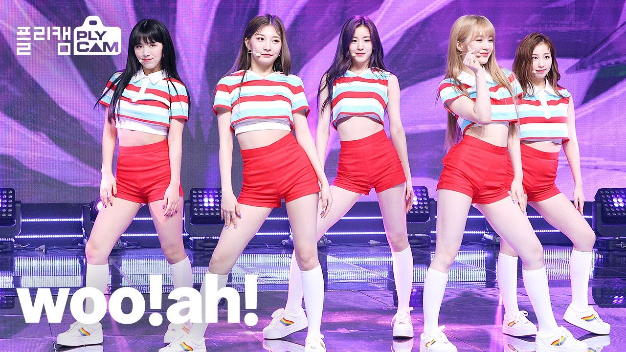 [플리캠 4K] woo!ah! 'Purple' FULLCAM (우아! 풀캠) l Simply K-Pop Ep.473