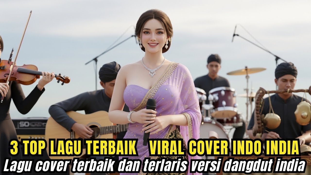 3 Lagu Dangdut COVER TERBAIK DAN TERLARIS - Cover India By Alunan Nada Cover AI