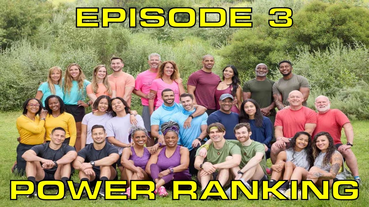 The Amazing Race 37 Power Ranking (Episode 3)
