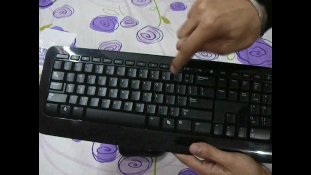 wireless typewriter keyboard and mouse