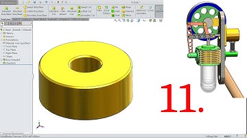 SolidWorks Tutorial Vertical Stirling Engine 11.Bush