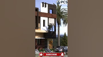 Modern House Elevation Drawing in AutoCAD! 🔥 #shorts  #autocad #autocadblocks #housedesign