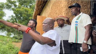 IBRAHIM CHATTA TAKES SAHEED OSUPA ROUND HIS MULTI-MILLION NAIRA MOVIE VILLAGE IN OYO TOWN