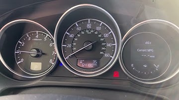 2016 Mazda 6:  Reinitializing the TPMS