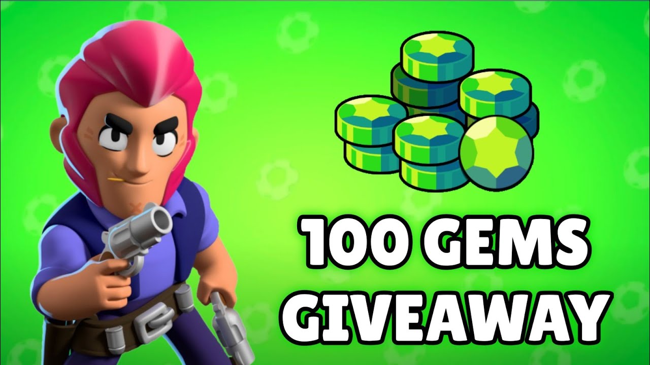 100 GEMS GIVEAWAY Brawl Stars YouTube 100-gems-giveaway-brawl-stars-youtube