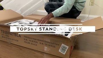 Assembling Topsky Standing Desk