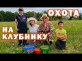 Поехали на нашу клубничную поляну на охоту и за 2 часа собрали очень много клубники. Сезон открыт 🍓