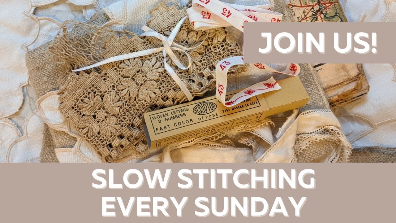 This 1 item is changing the whole feel of this slow stitching project!