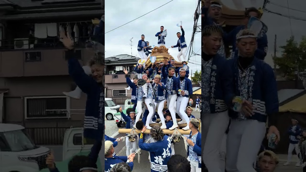 2025（令和7年）#西板持 10月19日日曜日 宮入り退場 唄い手レジェンド唄い回し #南河内だんじり #富田林 