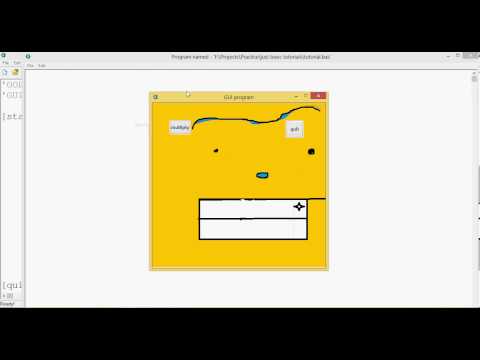 Just Basic Tutorial 16 - Backgrounds and Text Boxes