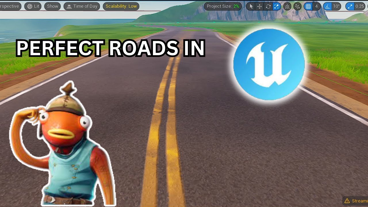 Make PERFECT ROADS In UEFN
