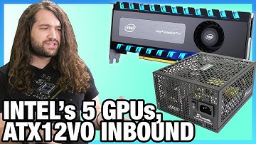 HW News - Intel Prepping 5 GPUs, ATX12VO, NVIDIA Special Treatment, Newegg Bundles Hurt Sales