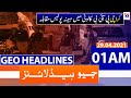 Geo Headlines 01 AM | 29th April 2021