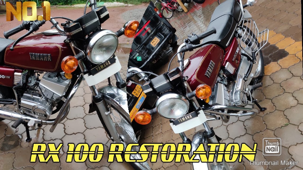 Yamaha Rx 100 Restoration Timelapse (1987) - YouTube