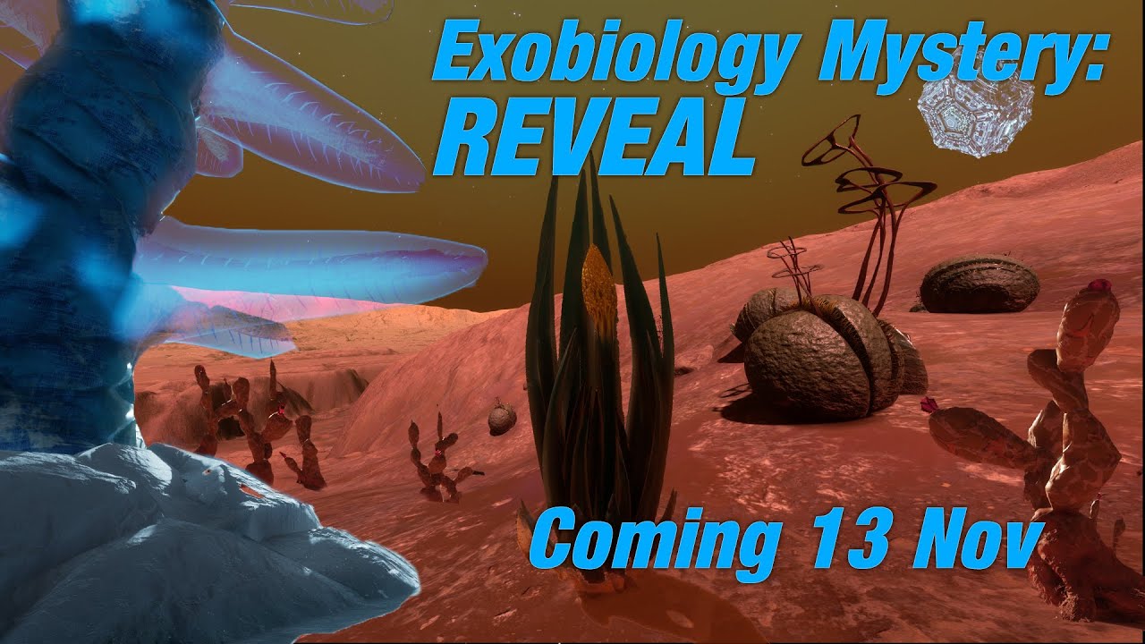 Exobiologist Ranks Exobiology Mystery: Reveal Coming 13 Nov (Elite Dangerous) - YouTube