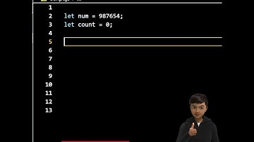 Count Digits in a Number #javascript #loop #trending #coding #programming #viral #shorts #reels #js